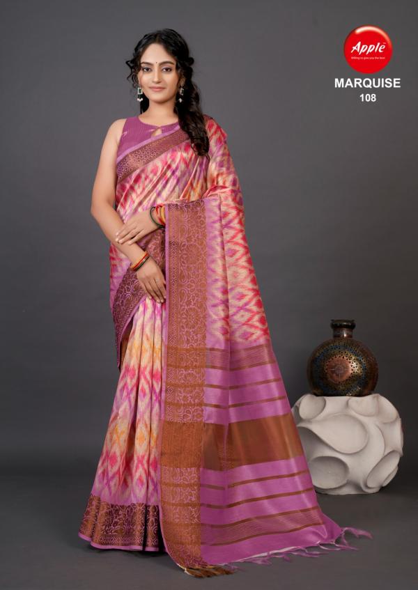 Apple Marquise Vol 01 Fancy Cotton Silk Saree Collectoin